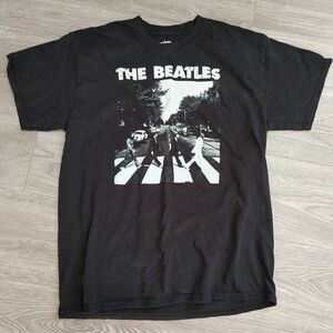 The Beatles Black Cotton Tee